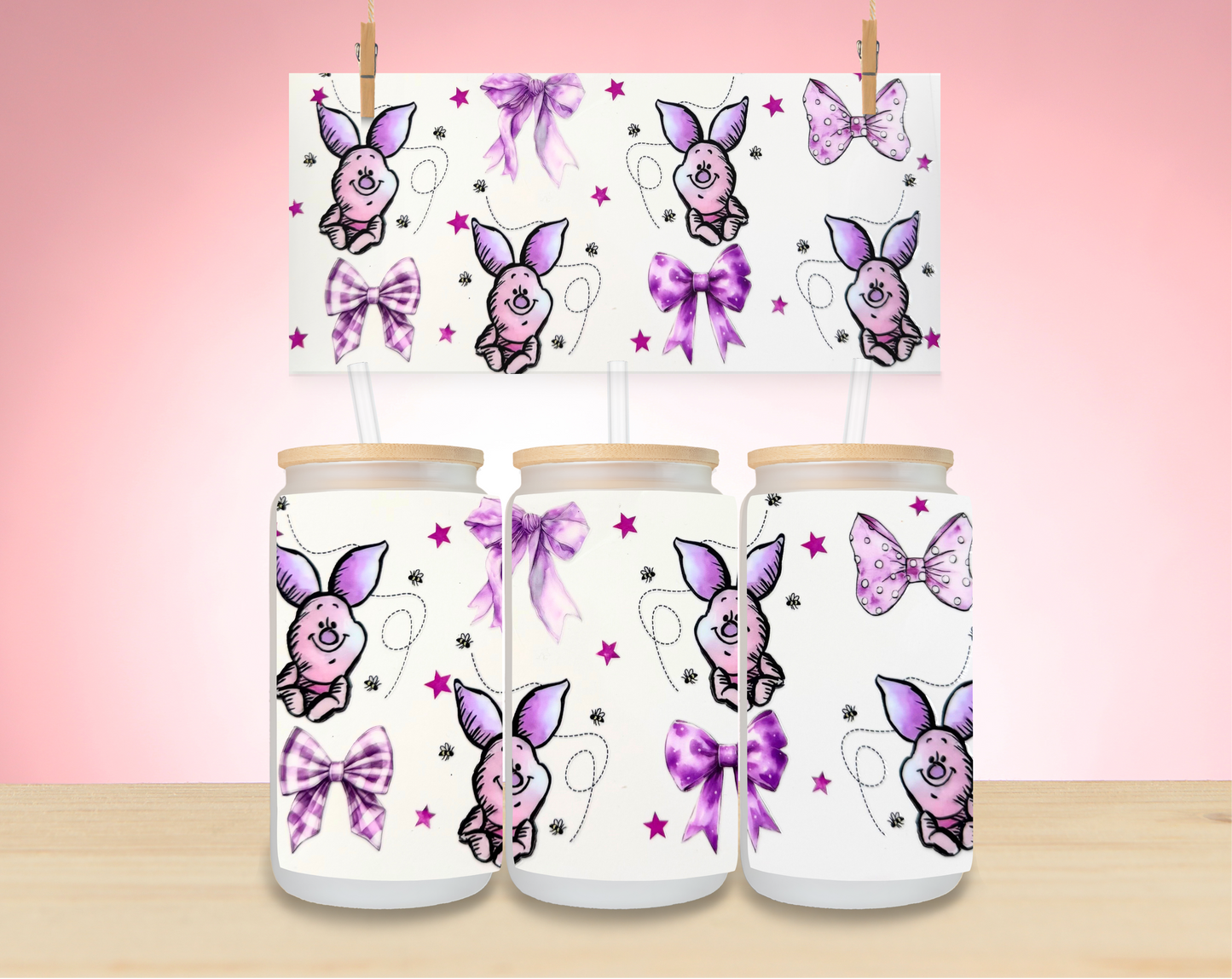 Cartoon Bow Wraps - Not for individual sale