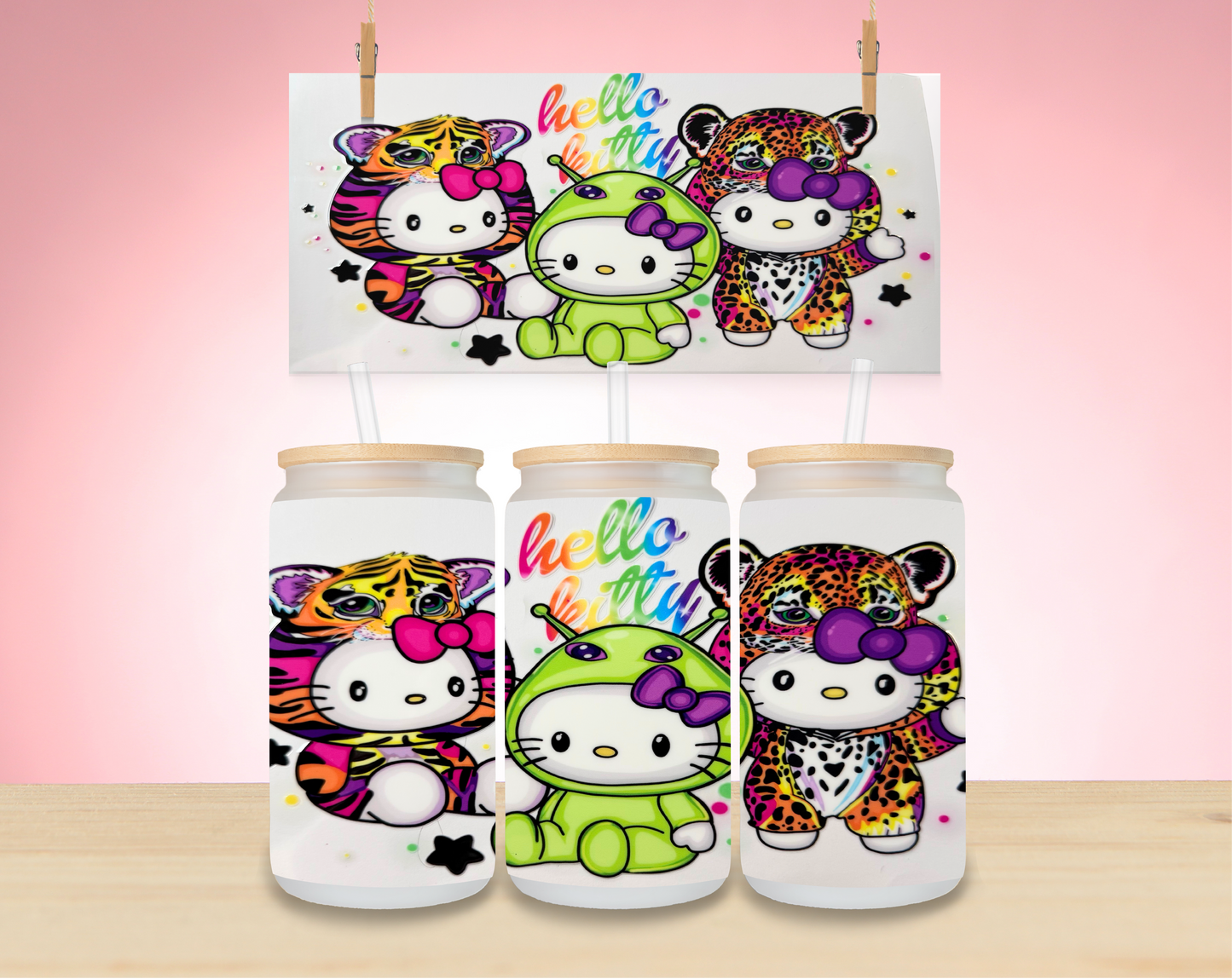 Cute Cat & Friends Wraps - Not for individual sale