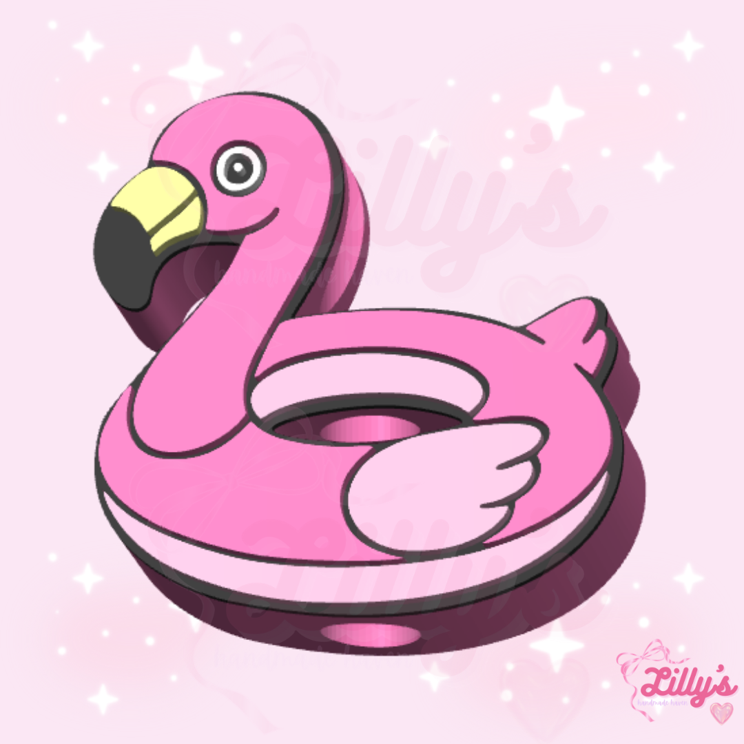 Flamingo Floaty Straw Topper