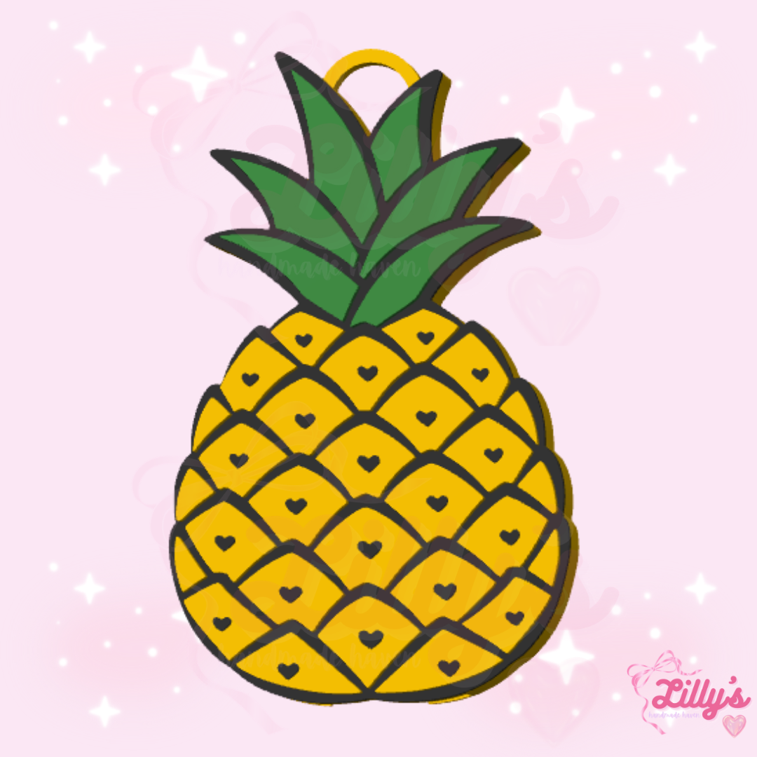Pineapple Can Opener Keychain