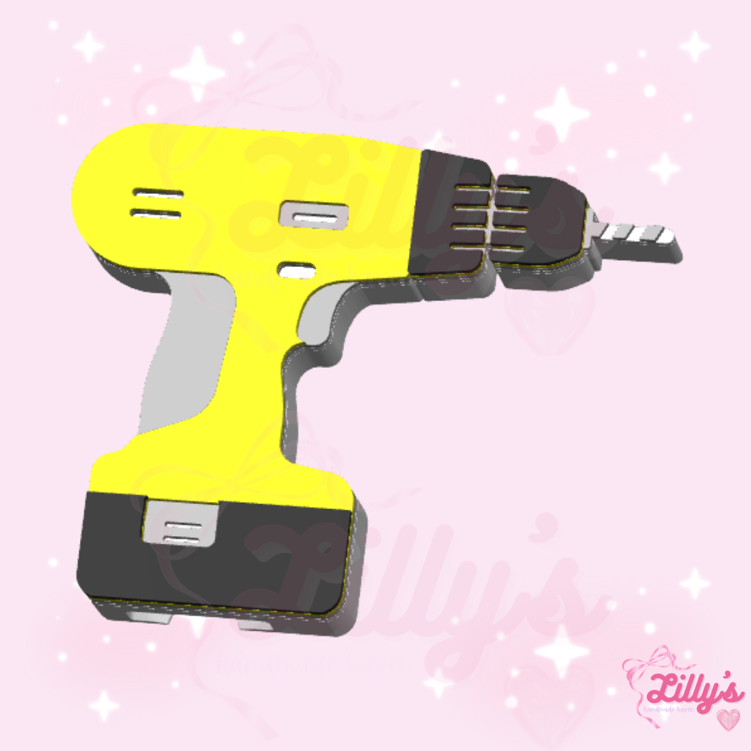 Power Drill Can Opener Keychain