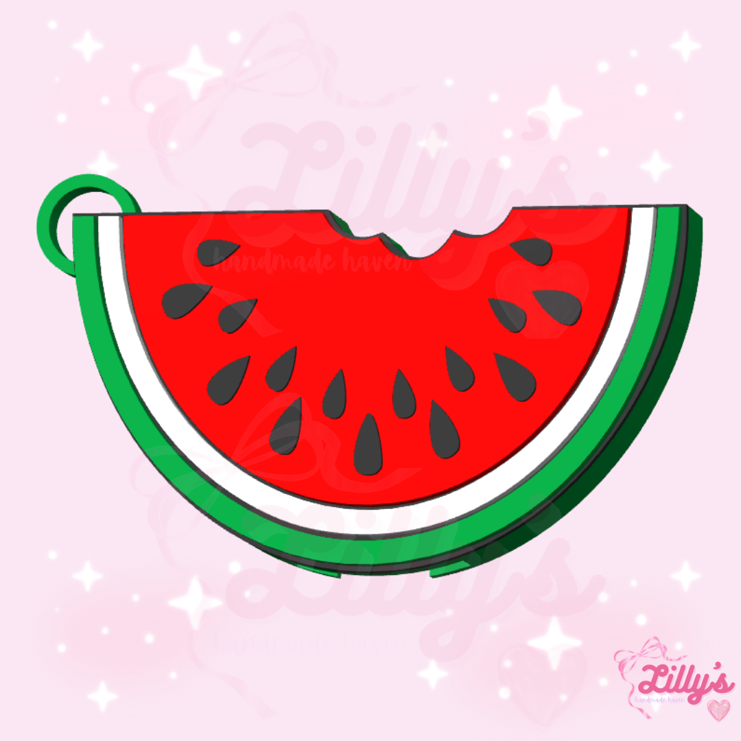 Watermelon Can Opener Keychain