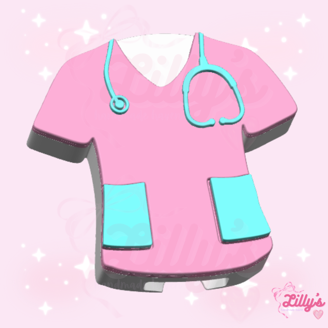Scrub Top Can Opener Keychain