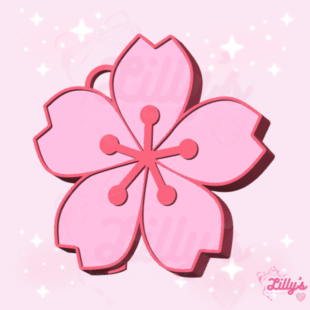 Cherry Blossom Can Opener Keychain