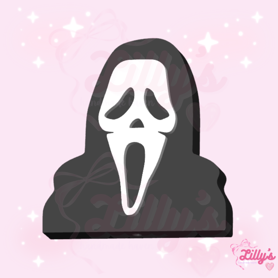 Ghost Face Scary Guy Pen Topper