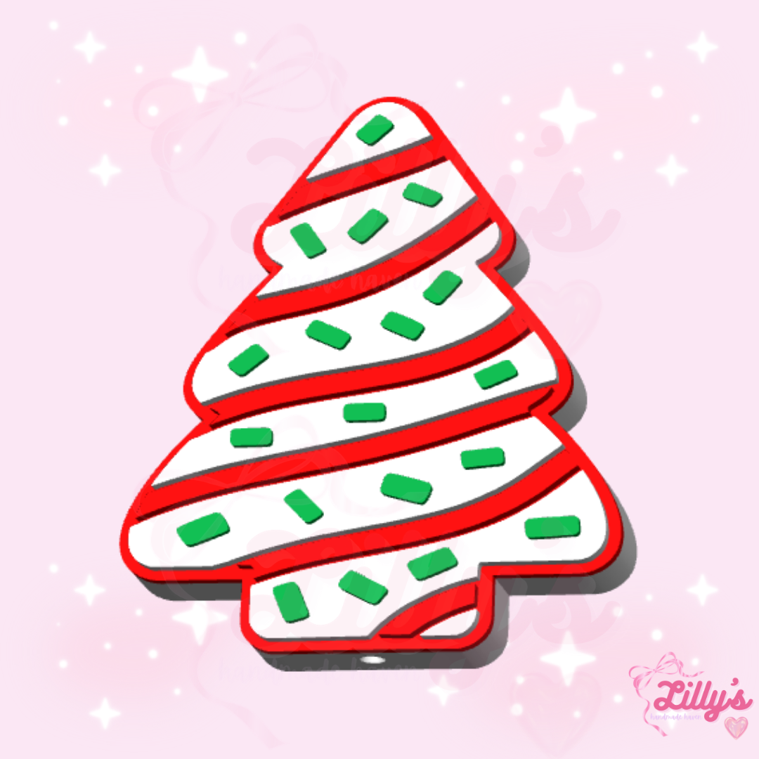 Christmas Tree Cake Pen Topper