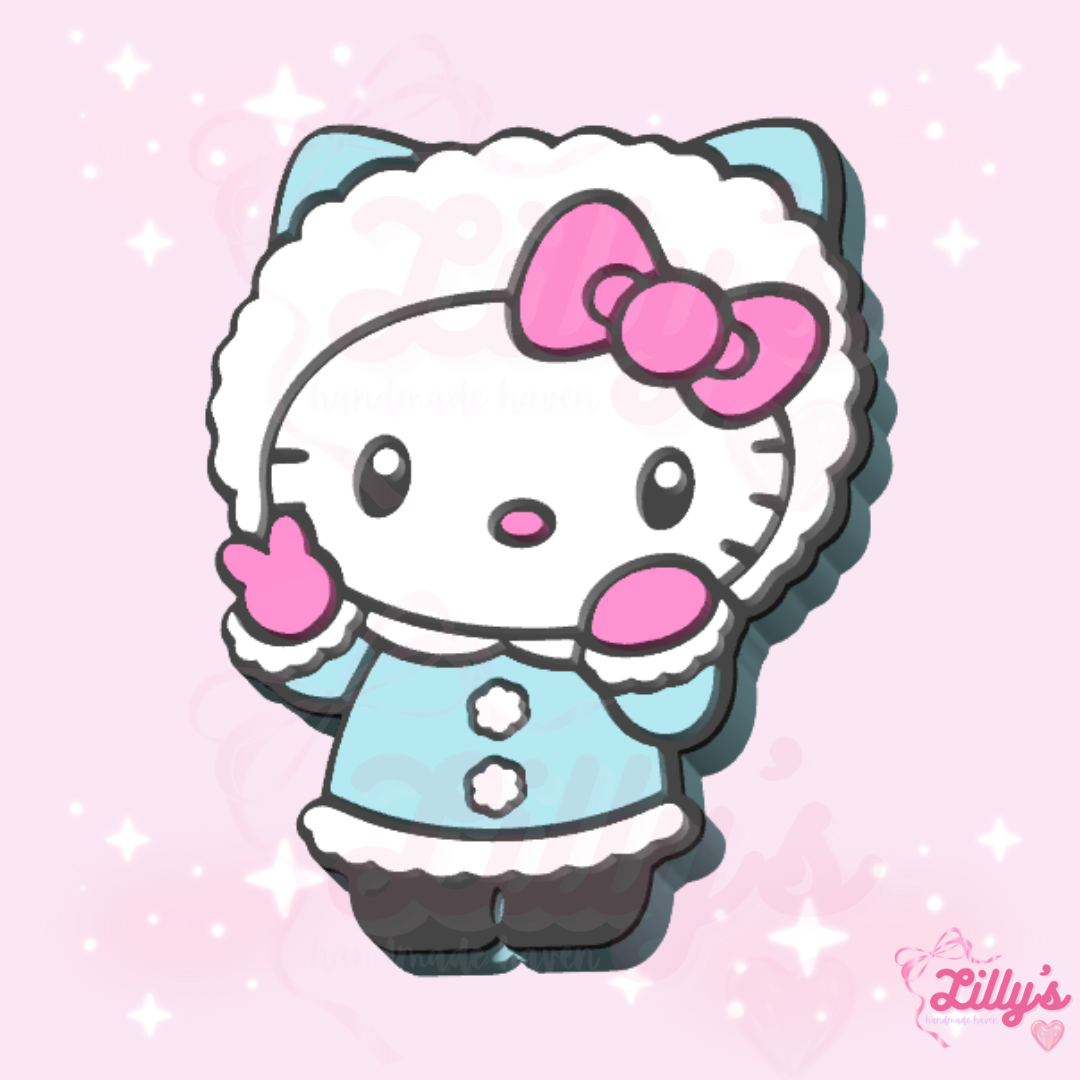 Christmas Cute Cat Pen Topper