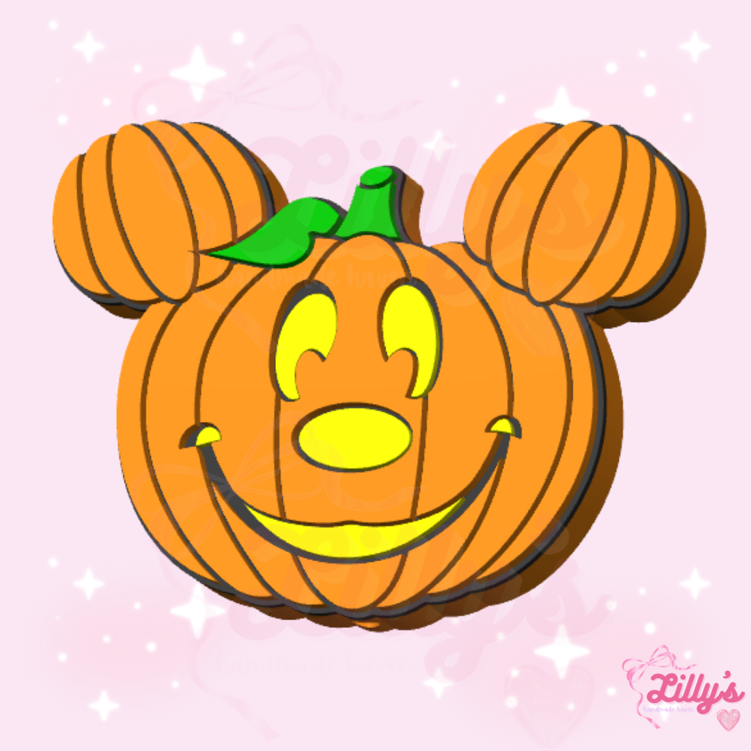 Boy Mouse Pumpkin Pen Topper