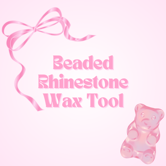 Beaded Rhinestone Wax Pen Tool