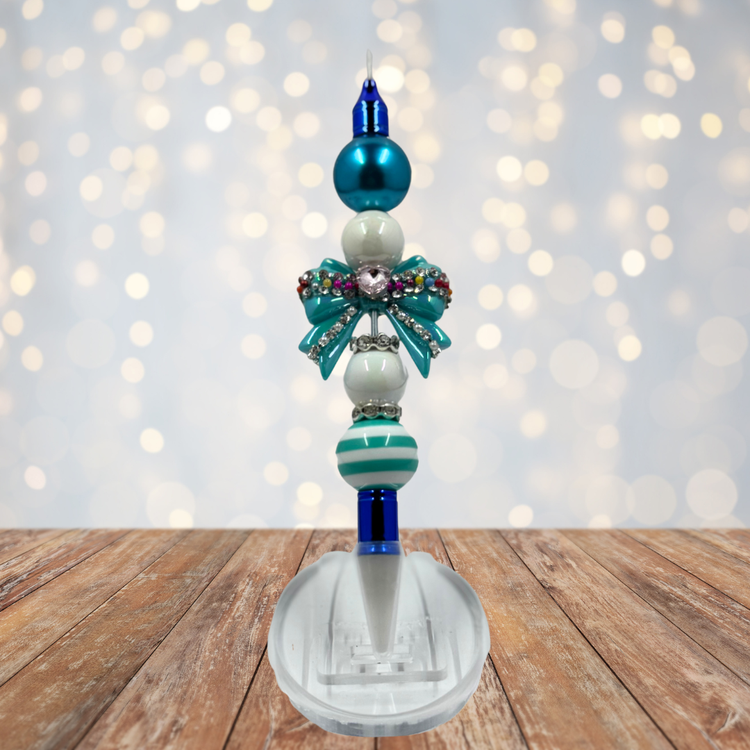Beaded Rhinestone Wax Pen Tool