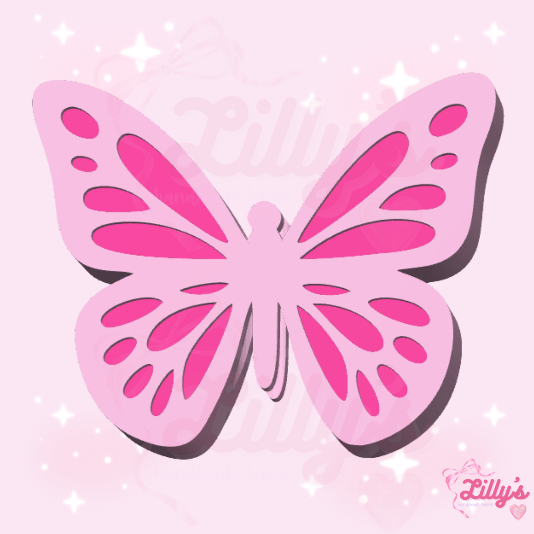 Butterfly #2 Straw Topper