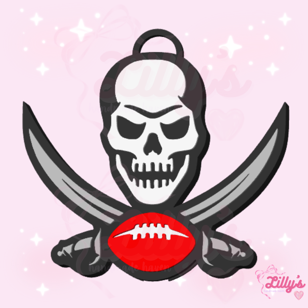 TPA Pirates F-Ball Can Opener Keychain