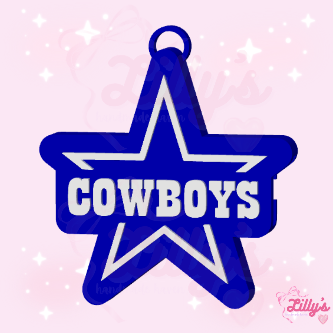 Dall Cow Boy F-Ball Can Opener Keychain