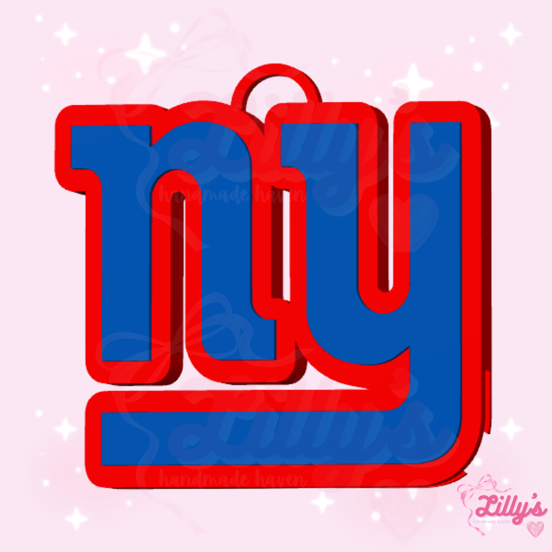 NY Giant F-Ball Can Opener Keychain