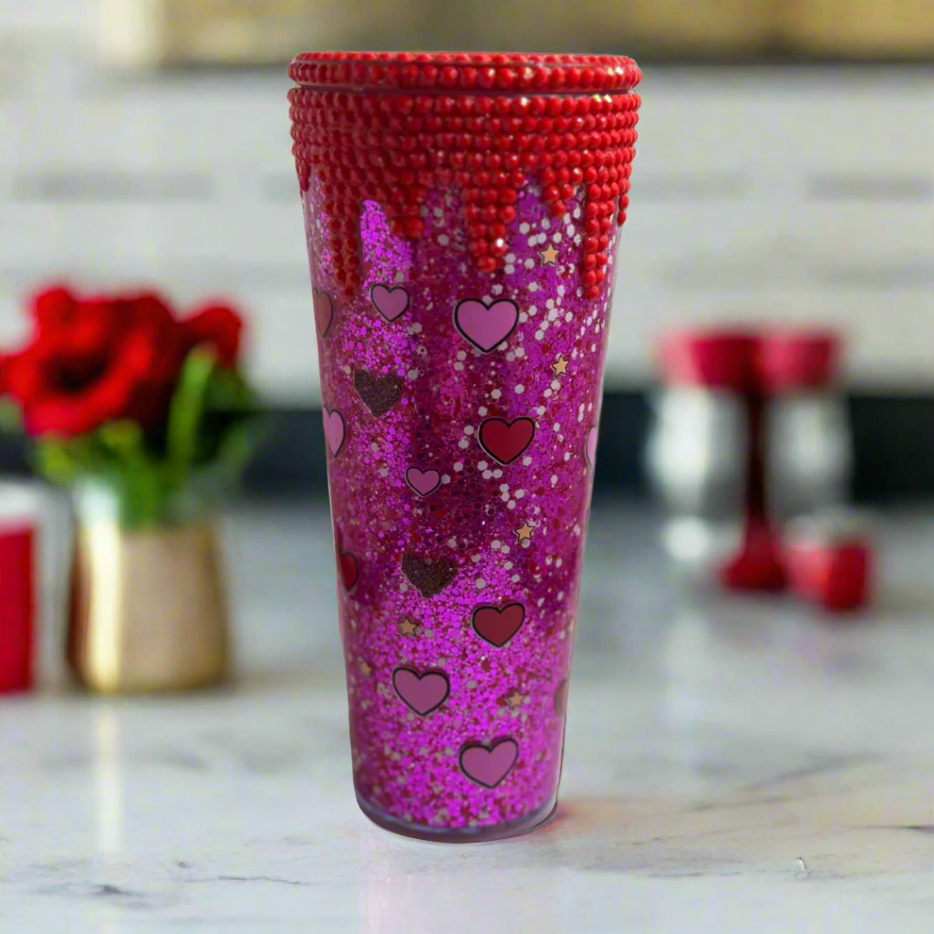 24 oz Snow Globe Tumbler – Be My Boo Ghost Edition