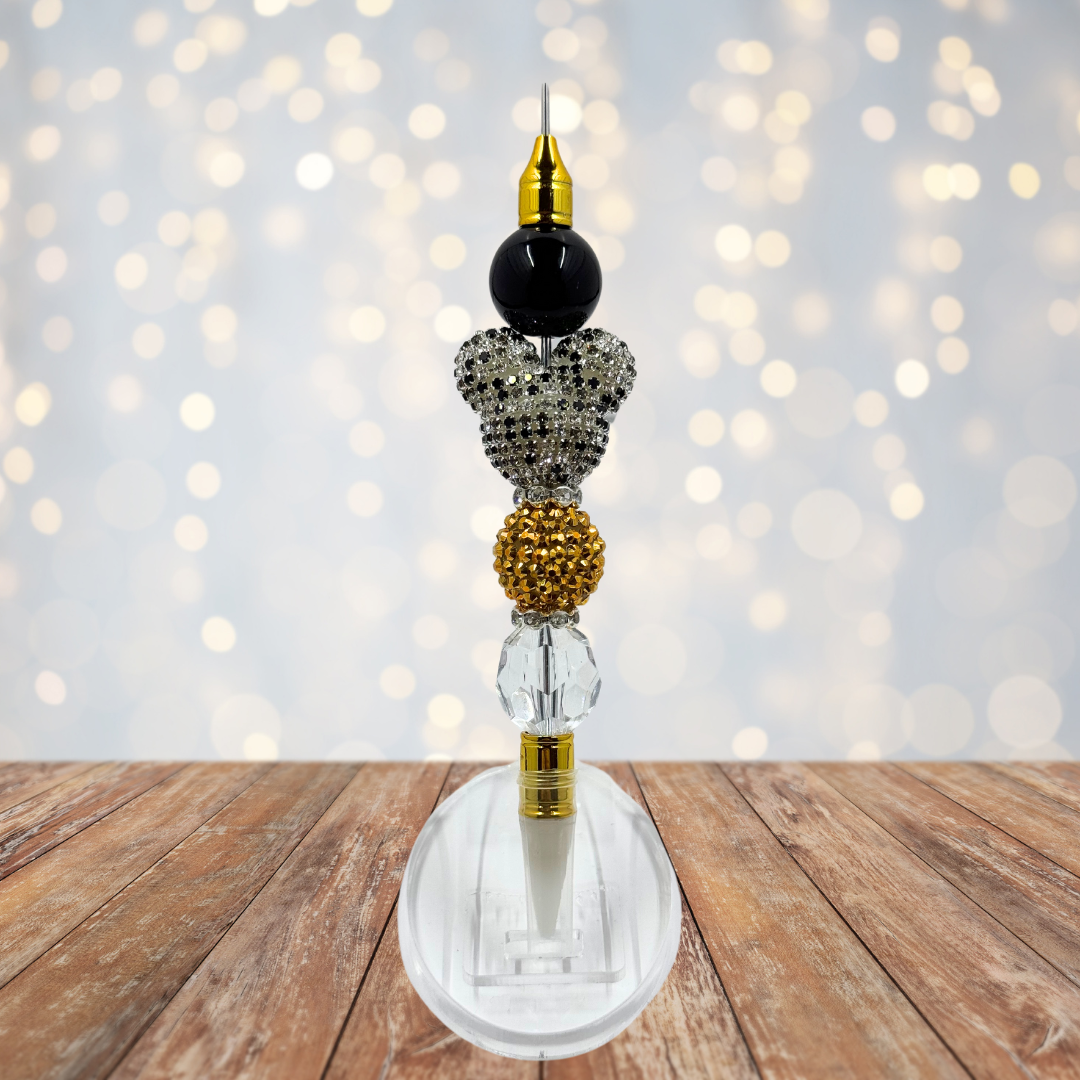 Beaded Rhinestone Wax Pen Tool