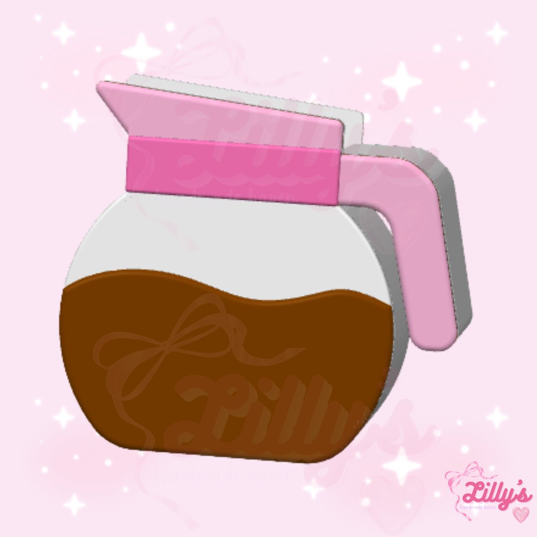 Coffee Pot Pen/Makeup Brush Holder