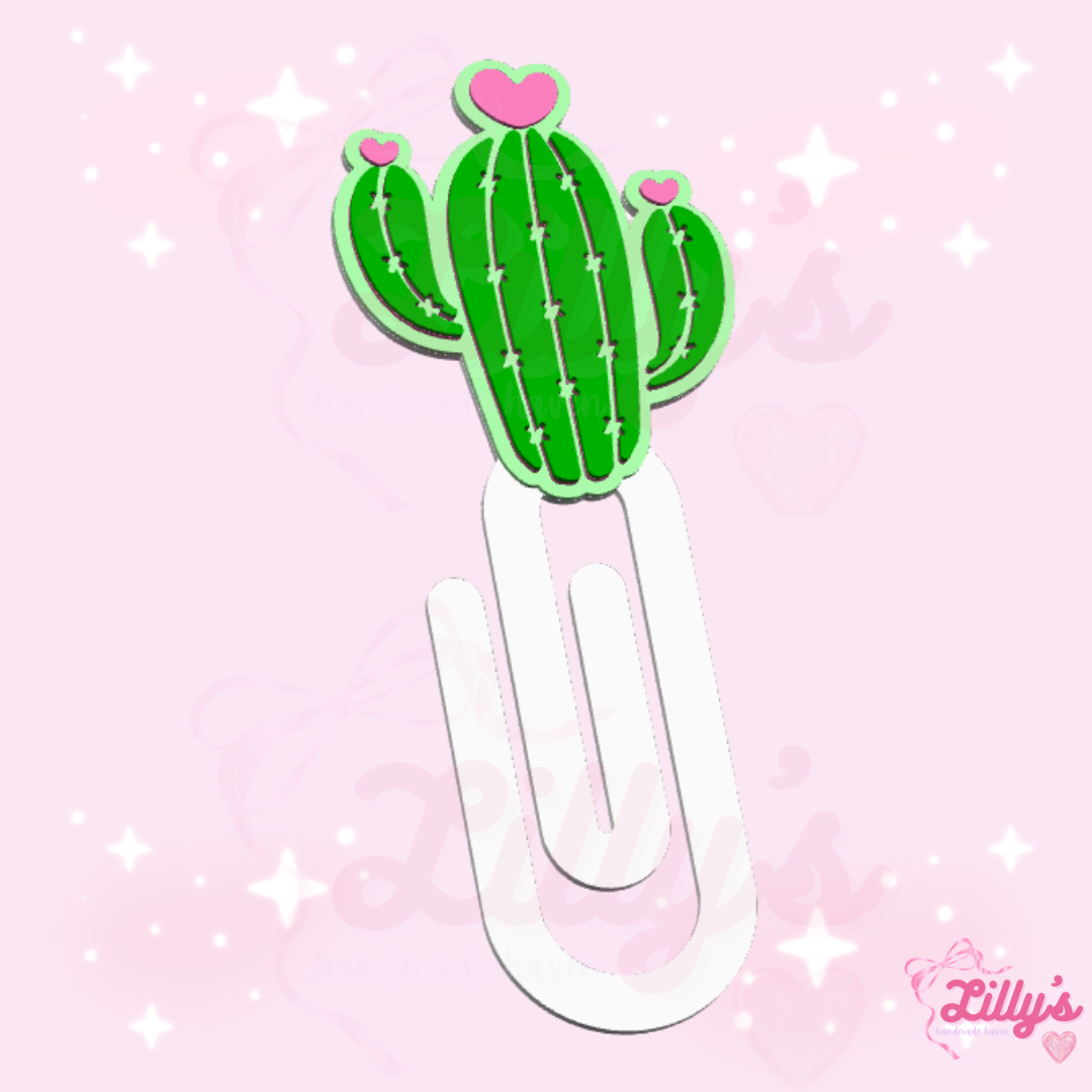 Cactus Jumbo Paper Clip