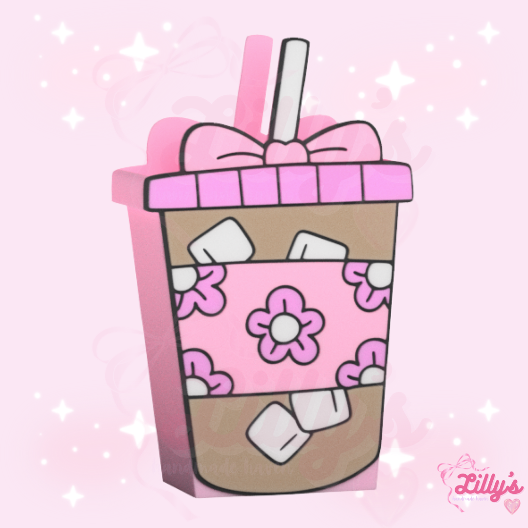Iced Coffee Pen/Makeup Brush Holder