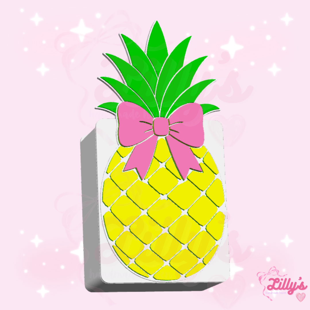 Pineapple #1 Pen/Makeup Brush Holder