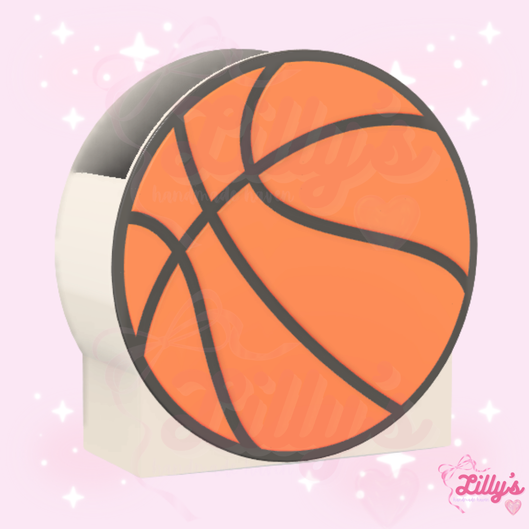 Basketball Pen/Makeup Brush Holder