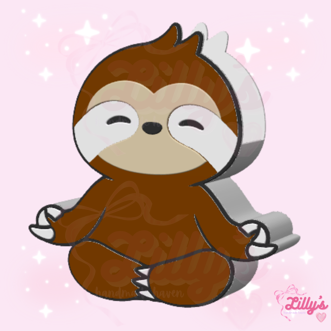 Sloth Pen/Makeup Brush Holder