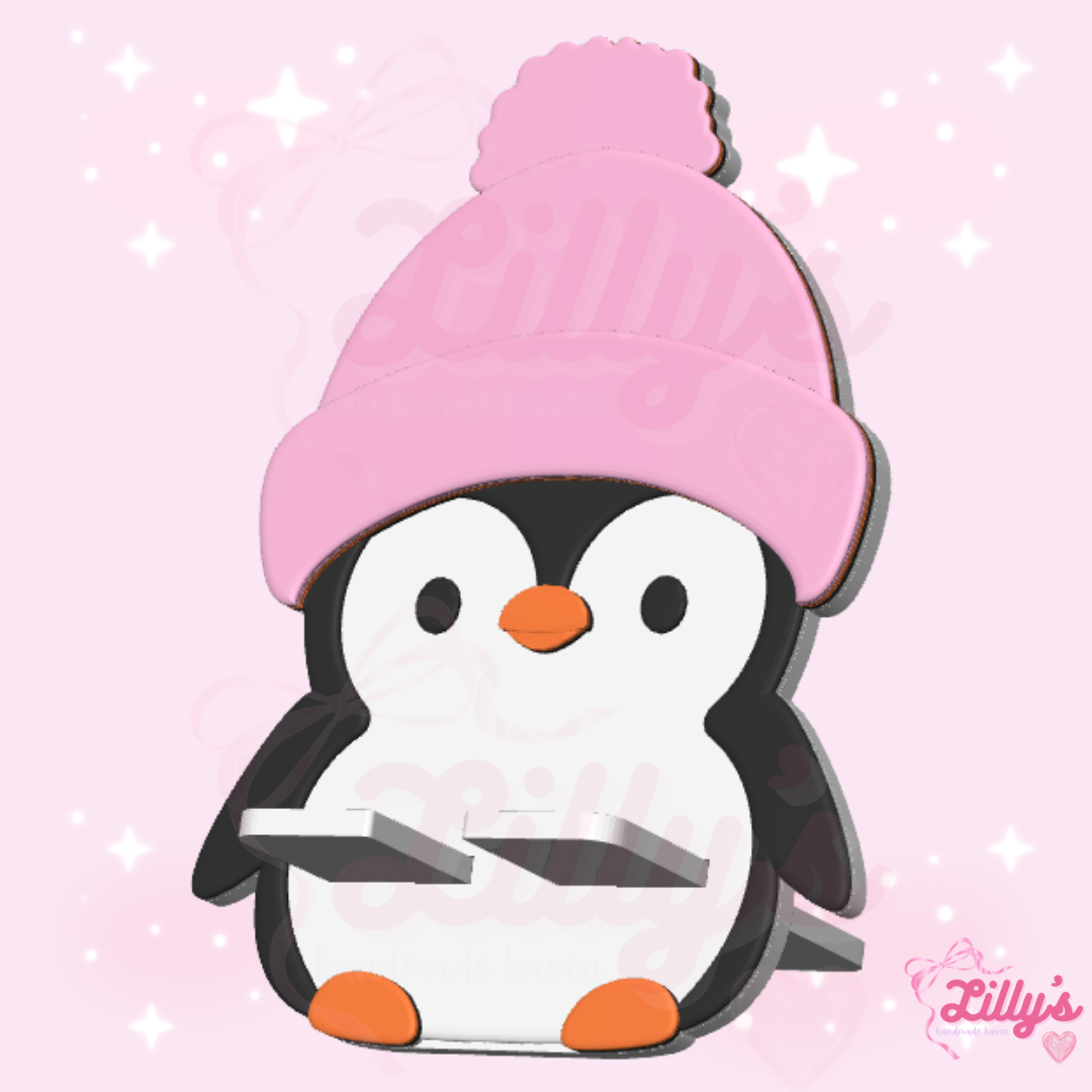 Penguin Phone Holder