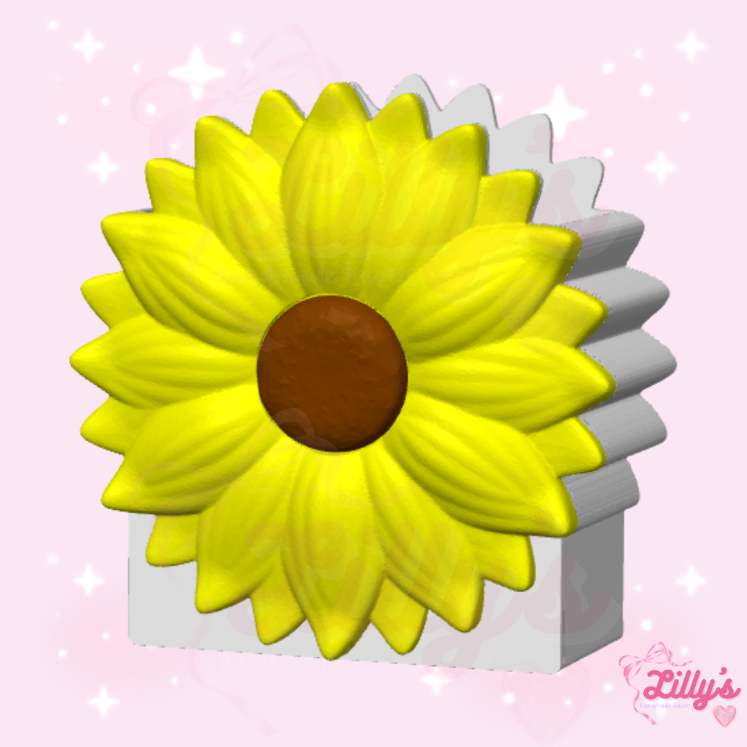 Sunflower #1 Pen/Makeup Brush Holder