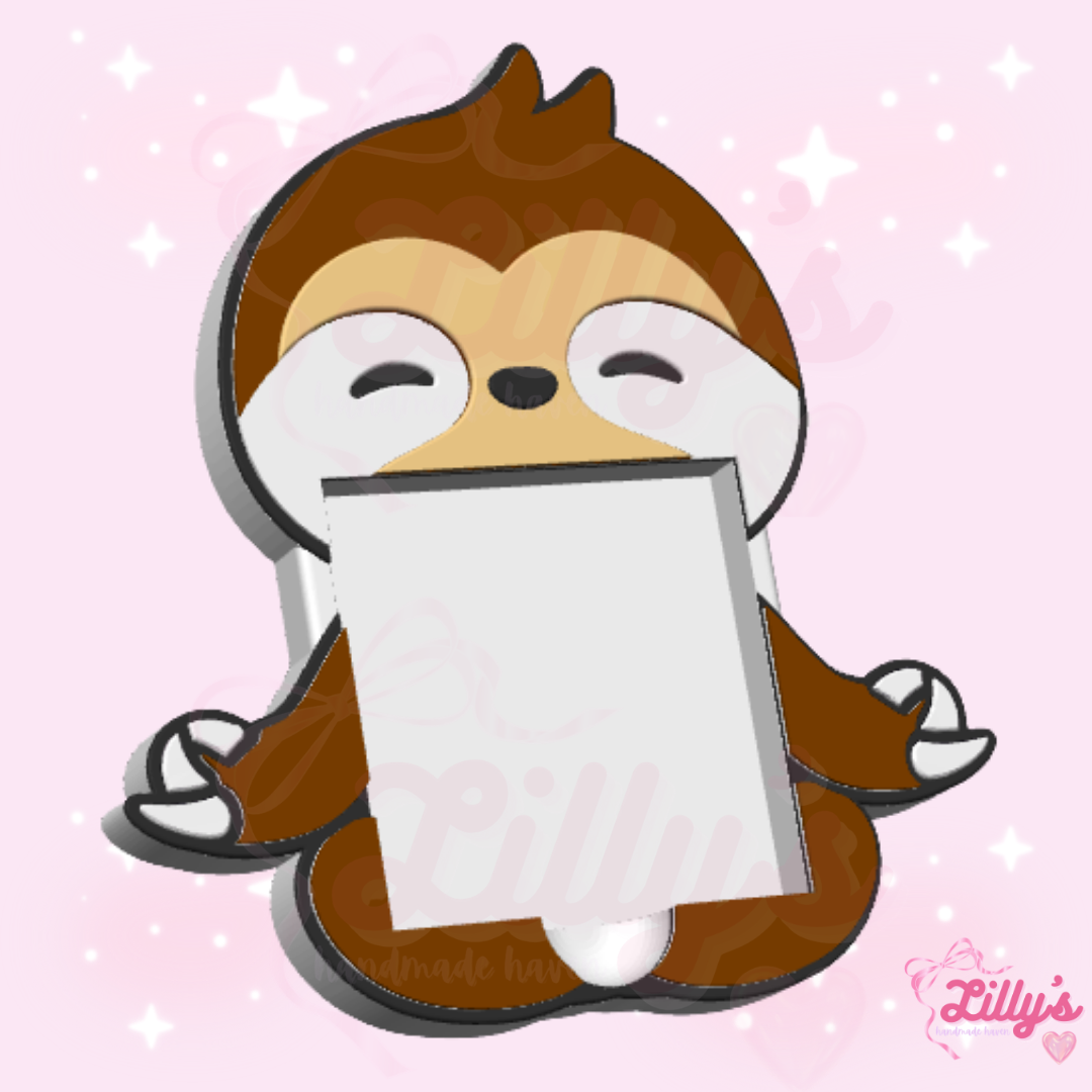 Sloth Sticky Note Holder