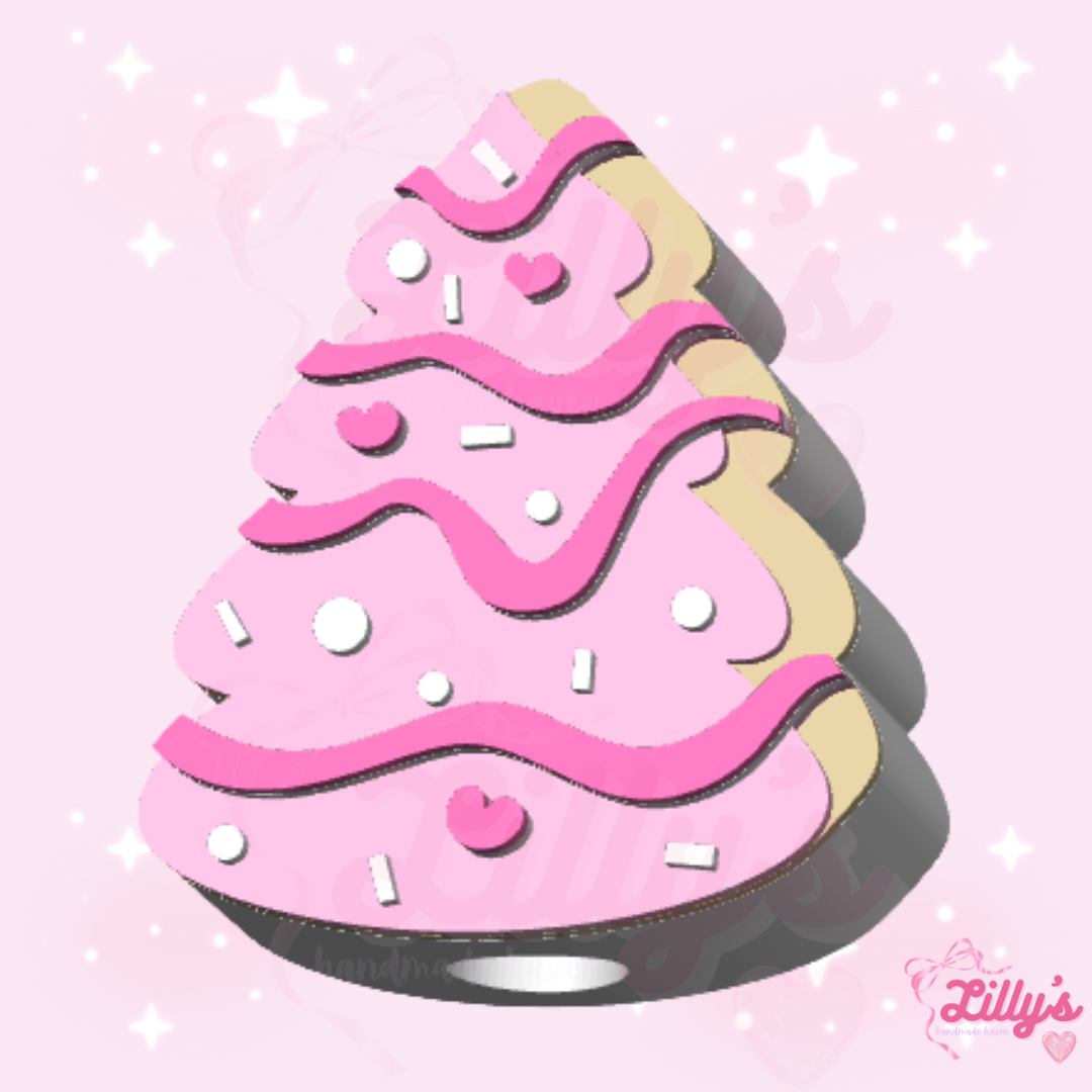 Christmas Tree Cookie Straw Topper
