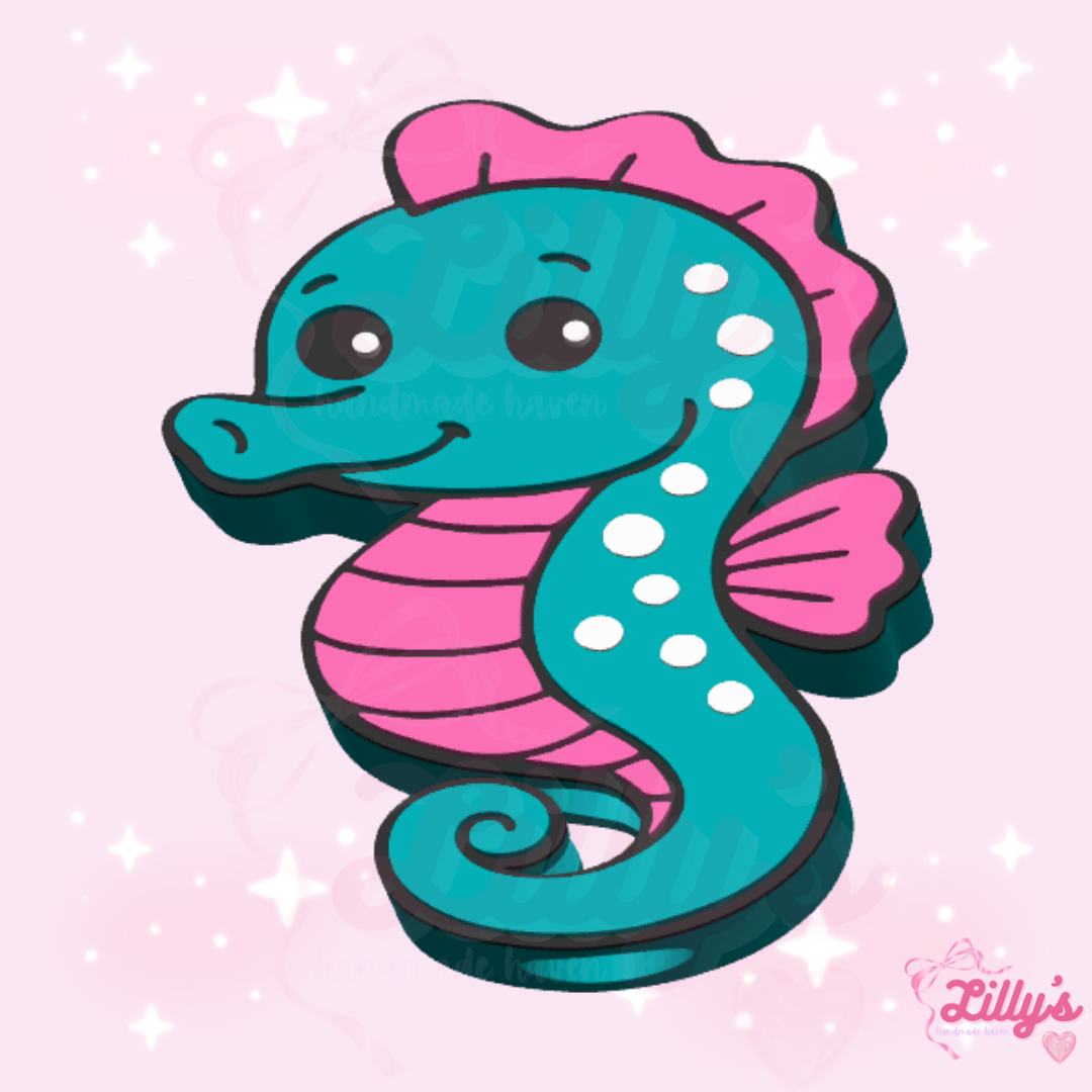 Seahorse Straw Topper