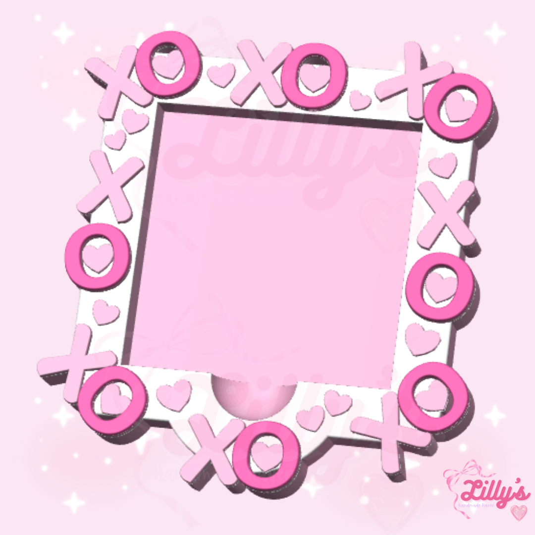 XOXO Sticky Note Holder