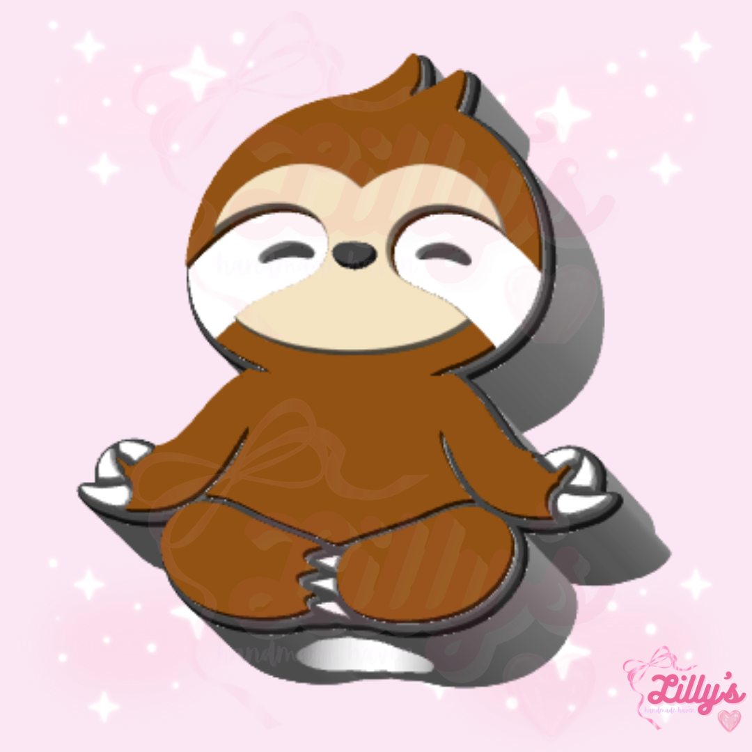 Sloth Straw Topper