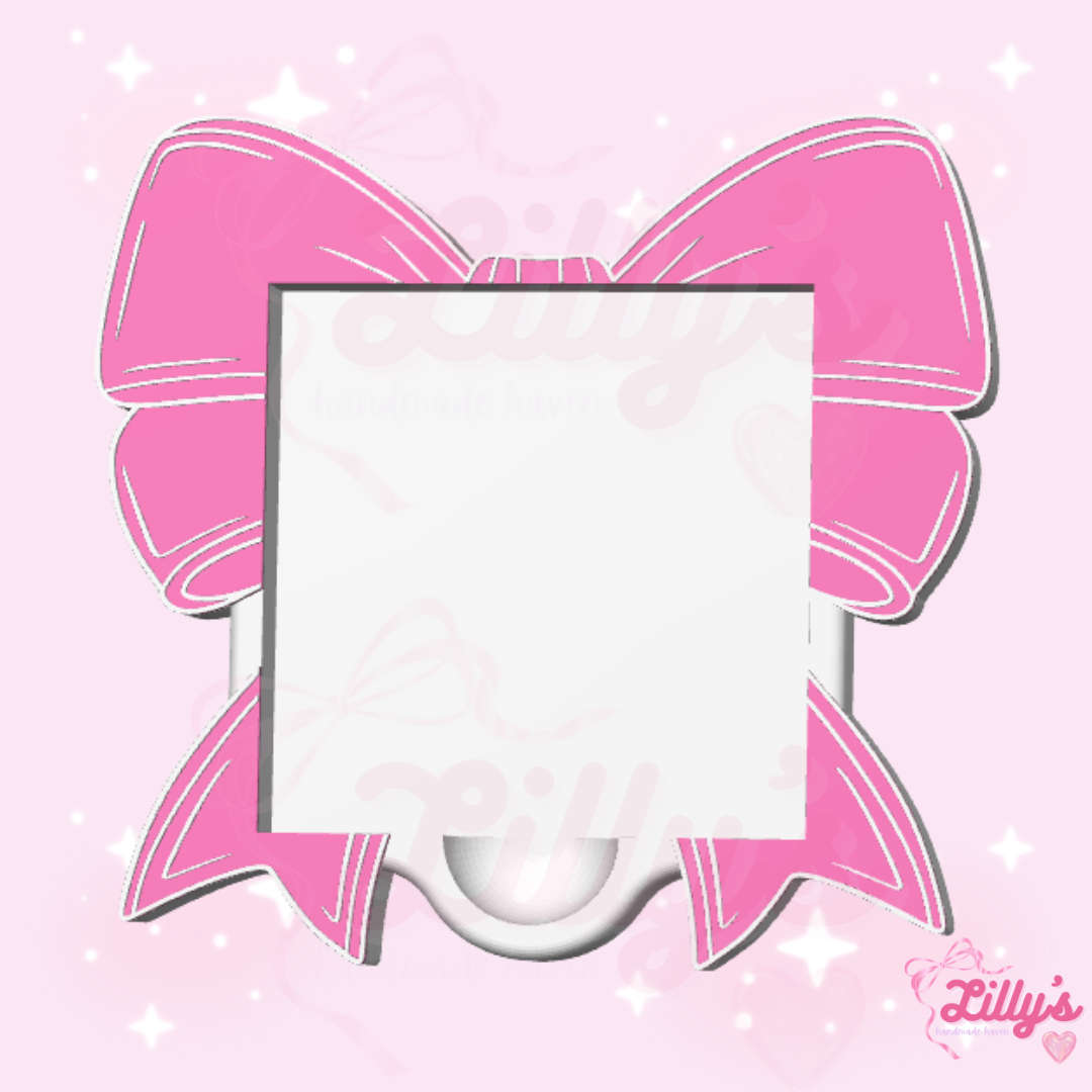 Coquette Sticky Note Holder