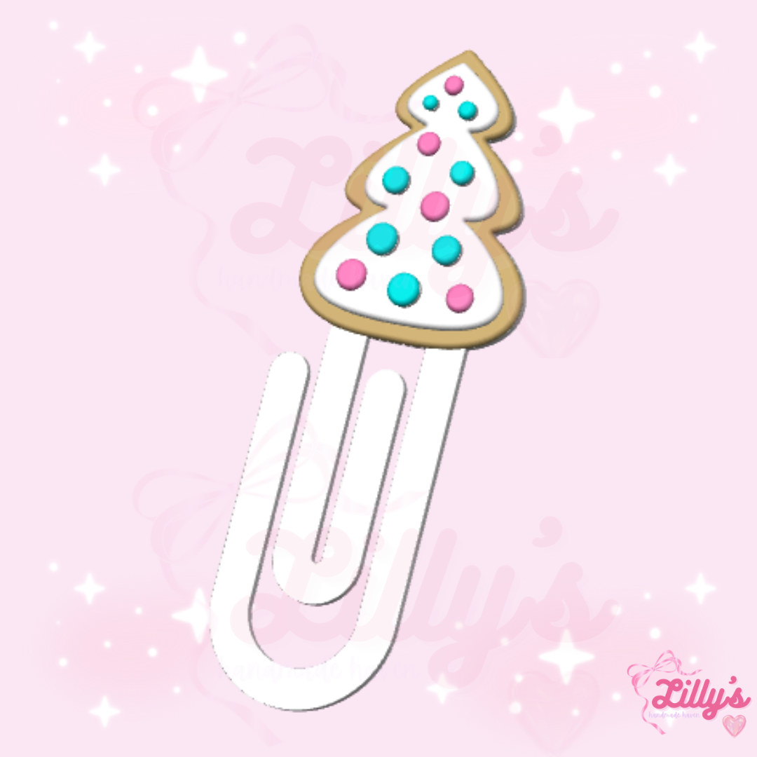 Christmas Cookie Jumbo Paper Clip