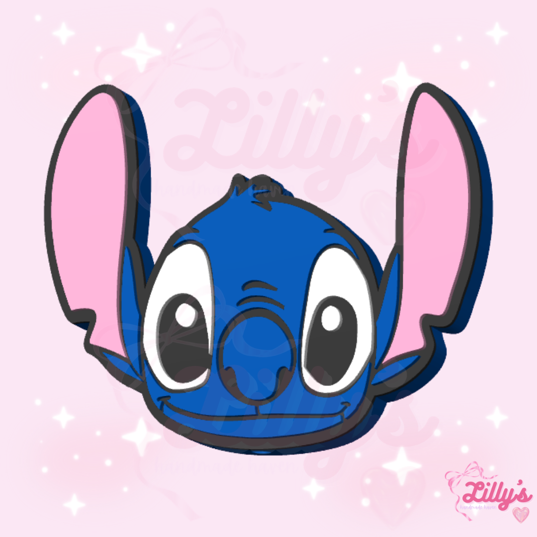 Blue Alien Pen Topper