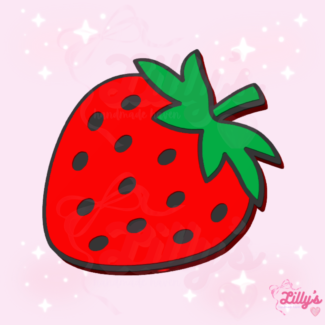 Strawberry Pen Topper