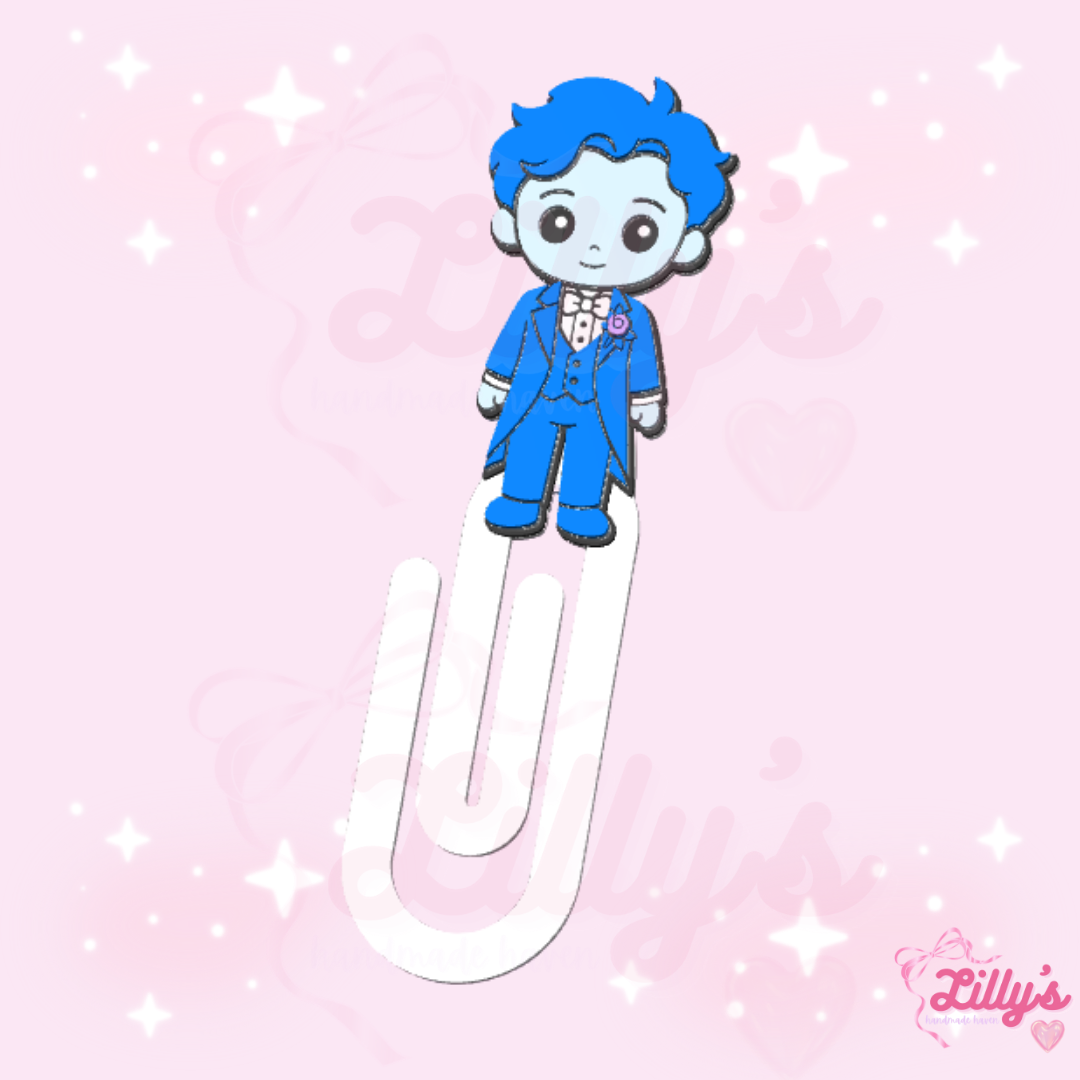 Spooky Groom Jumbo Paper Clip