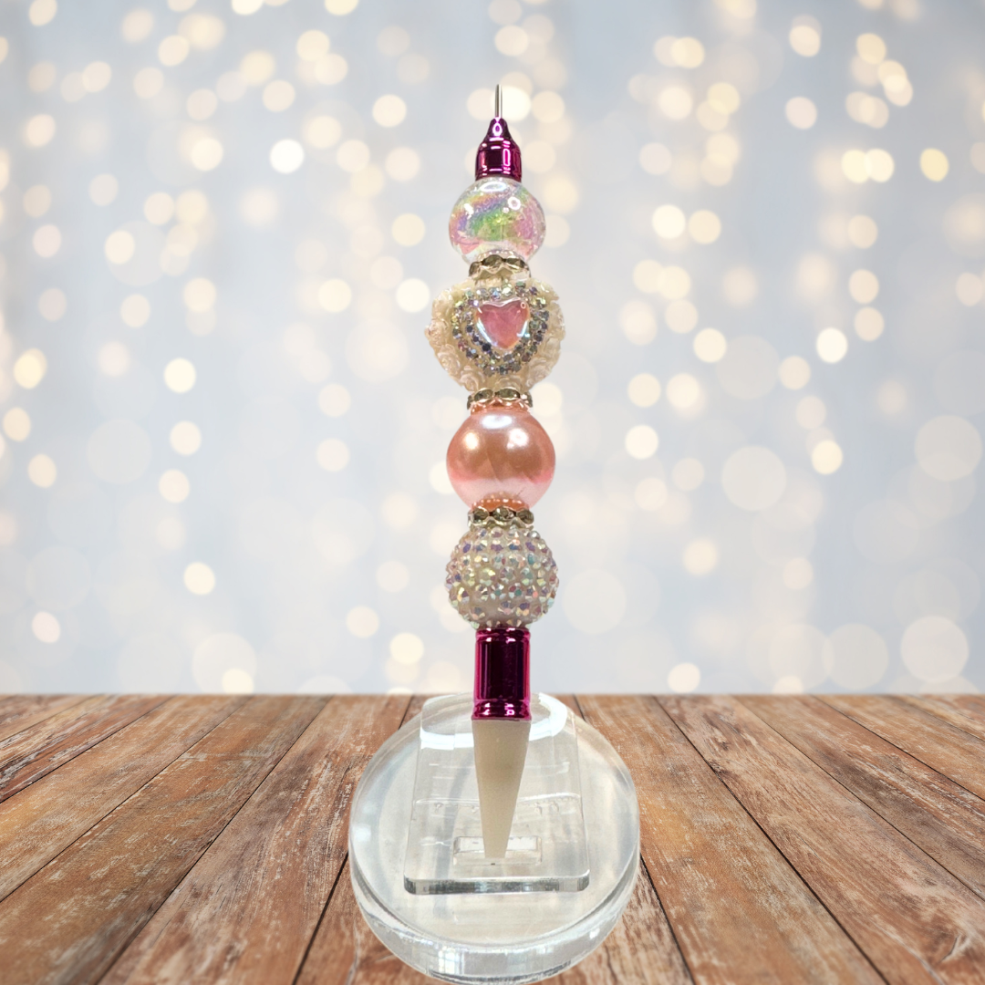 Beaded Rhinestone Wax Pen Tool