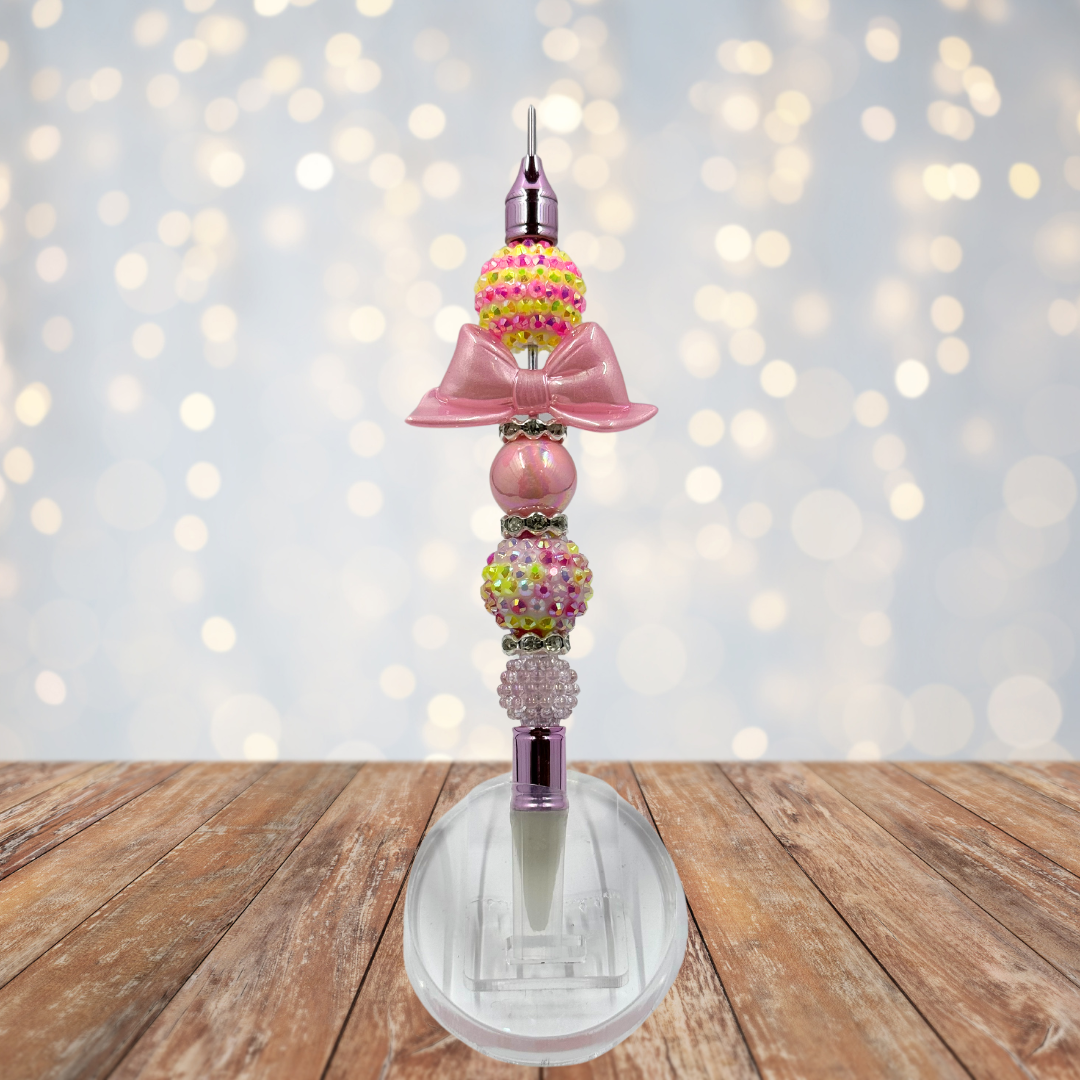Beaded Rhinestone Wax Pen Tool