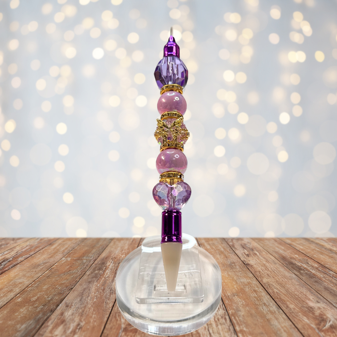 Beaded Rhinestone Wax Pen Tool