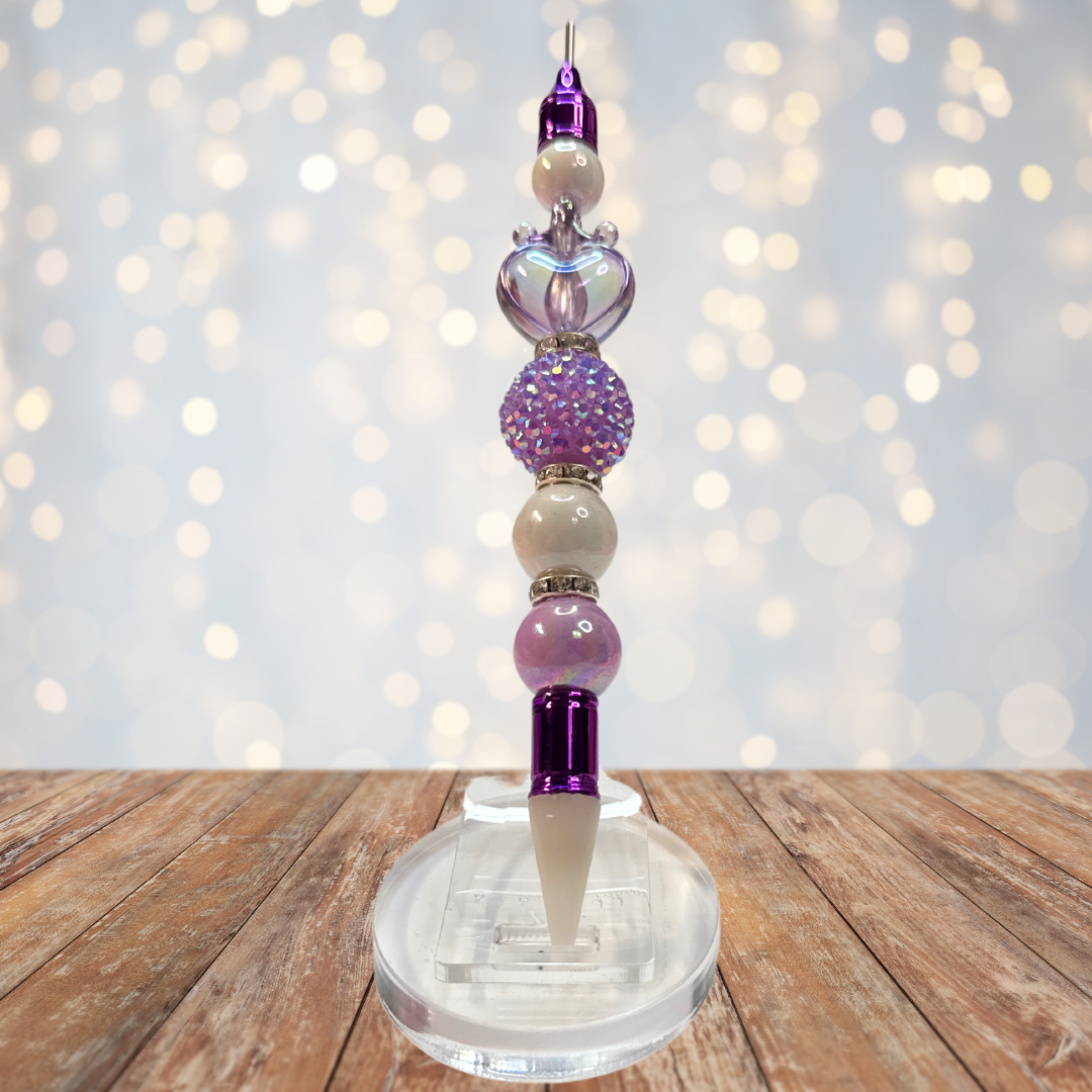 Beaded Rhinestone Wax Pen Tool