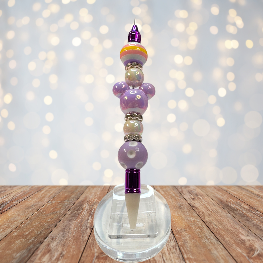 Beaded Rhinestone Wax Pen Tool
