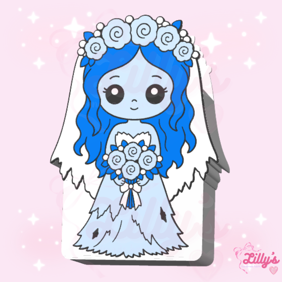 Spooky Bride Pen/Makeup Brush Holder