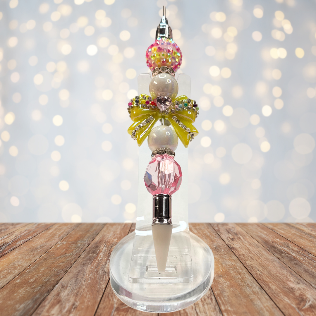 Beaded Rhinestone Wax Pen Tool