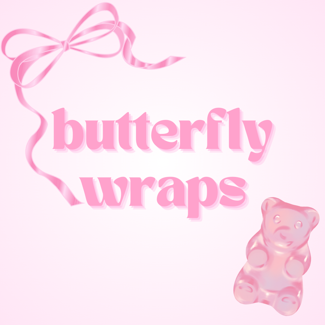 Butterfly Wraps - Not for individual sale
