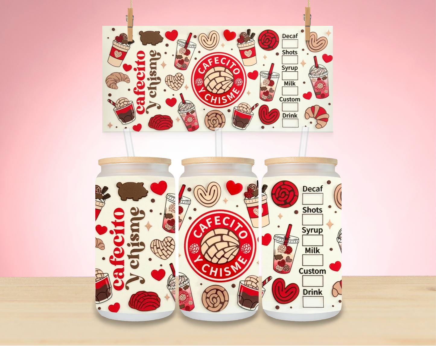 Cafecito y Chisme Wraps - Not for individual sale