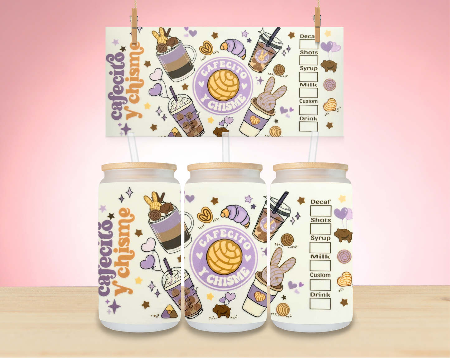 Cafecito y Chisme Wraps - Not for individual sale