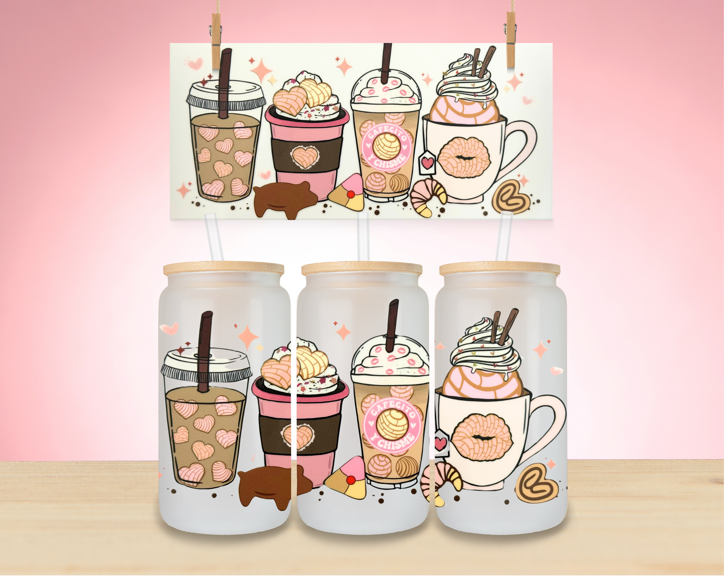 Cafecito y Chisme Wraps - Not for individual sale