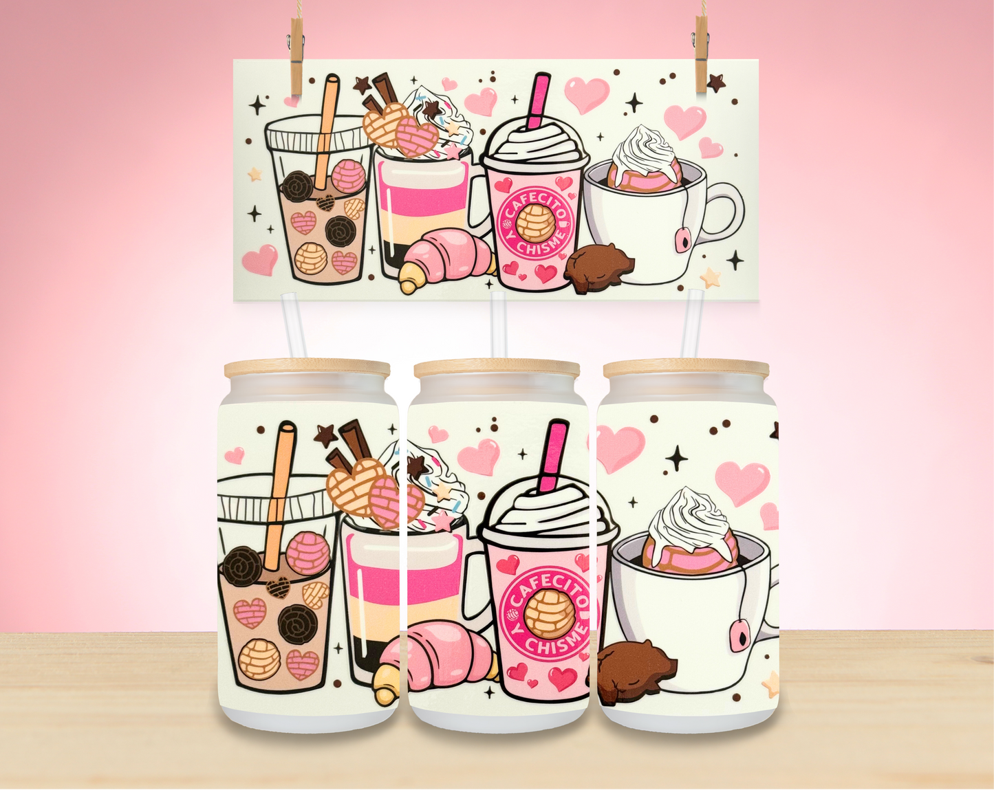 Cafecito y Chisme Wraps - Not for individual sale
